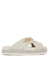 Mou Klapki MU.SW451005K Biały. Kolor: biały. Materiał: materiał #1