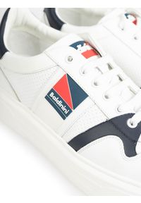Baldinini Sneakersy | 097900XVIVI | Mężczyzna | Biały. Kolor: biały. Materiał: skóra. Wzór: aplikacja #6