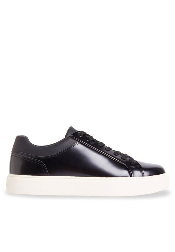 Calvin Klein Sneakersy Low Top Lace Up Tux HM0HM01162 Czarny. Kolor: czarny