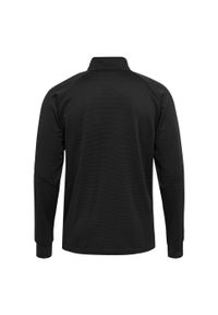 Kurtka Sportowa Hummel HML AUTHENTIC POLY ZIP JACKET czarna. Kolor: biały, czarny, wielokolorowy. Materiał: poliester. Sport: fitness