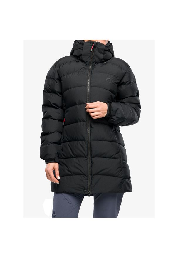 MOUNTAIN EQUIPMENT - Płaszcz puchowy damski Mountain Equipment Lightline Eco Parka. Kolor: czarny. Materiał: puch. Sezon: zima