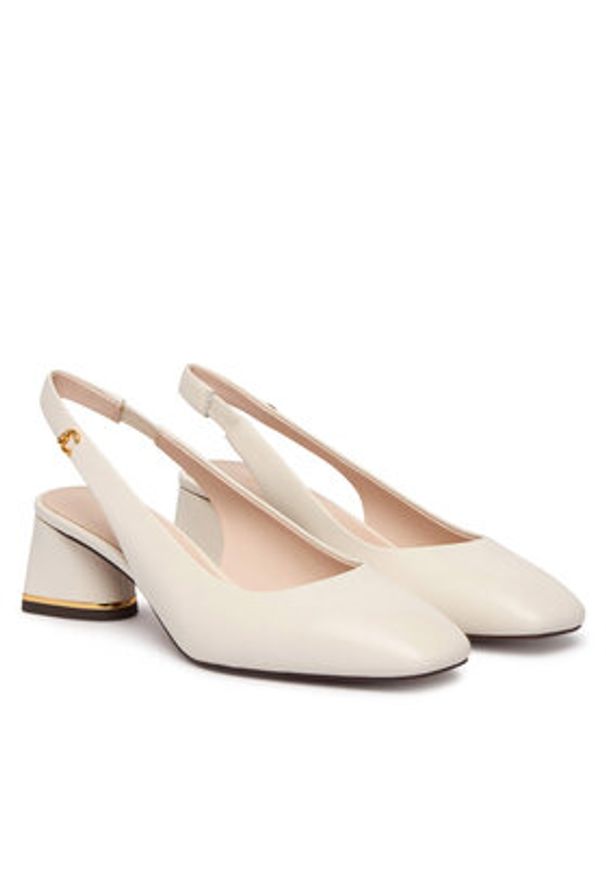 Coccinelle Czółenka C-Everyday E4 U1L 21 02 01 Écru. Kolor: kremowy. Materiał: skóra