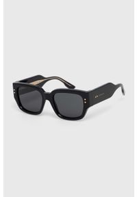 Gucci okulary przeciwsłoneczne męskie kolor czarny. Kolor: czarny #5