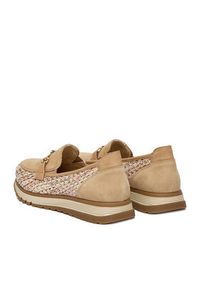 Rieker Półbuty 49042-62 Beżowy. Kolor: beżowy. Materiał: zamsz, skóra #7