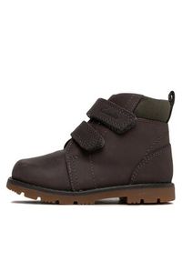 Clarks Trzewiki Heath Strap T 261692677 Brązowy. Kolor: brązowy. Materiał: nubuk, skóra #3