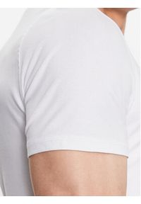 Guess T-Shirt M3YI27 J1314 Biały Slim Fit. Kolor: biały. Materiał: bawełna