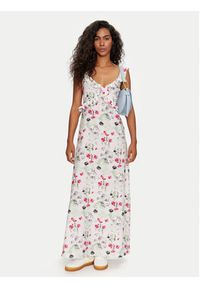 Vero Moda Sukienka letnia Miranda 10326420 Kolorowy Regular Fit. Materiał: wiskoza. Wzór: kolorowy. Sezon: lato