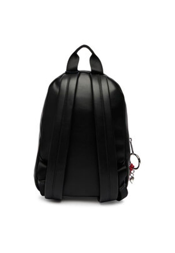 Tommy Jeans Plecak Tjw City Charm Dome Backpack AW0AW18579 Czarny. Kolor: czarny. Materiał: skóra