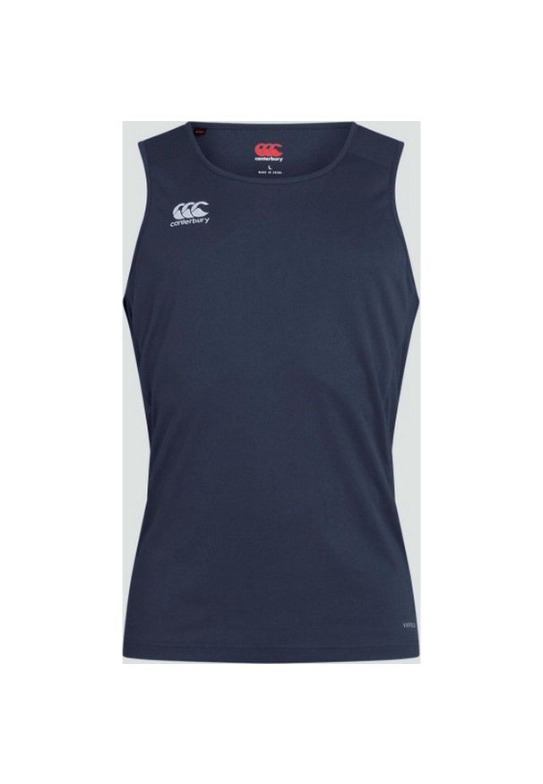 CANTERBURY - Tank top Canterbury Club Dry. Kolor: niebieski. Materiał: poliester. Sport: fitness