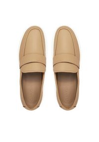 Calvin Klein Sneakersy Moccasin Lth Unlined HM0HM01813 Brązowy. Kolor: brązowy. Materiał: skóra #4