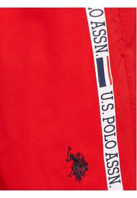 U.S. Polo Assn. Szorty kąpielowe 22001 Czerwony Regular Fit. Kolor: czerwony. Materiał: syntetyk #3