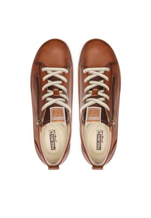 Pikolinos Sneakersy W3W-6979 Brązowy. Kolor: brązowy. Materiał: skóra