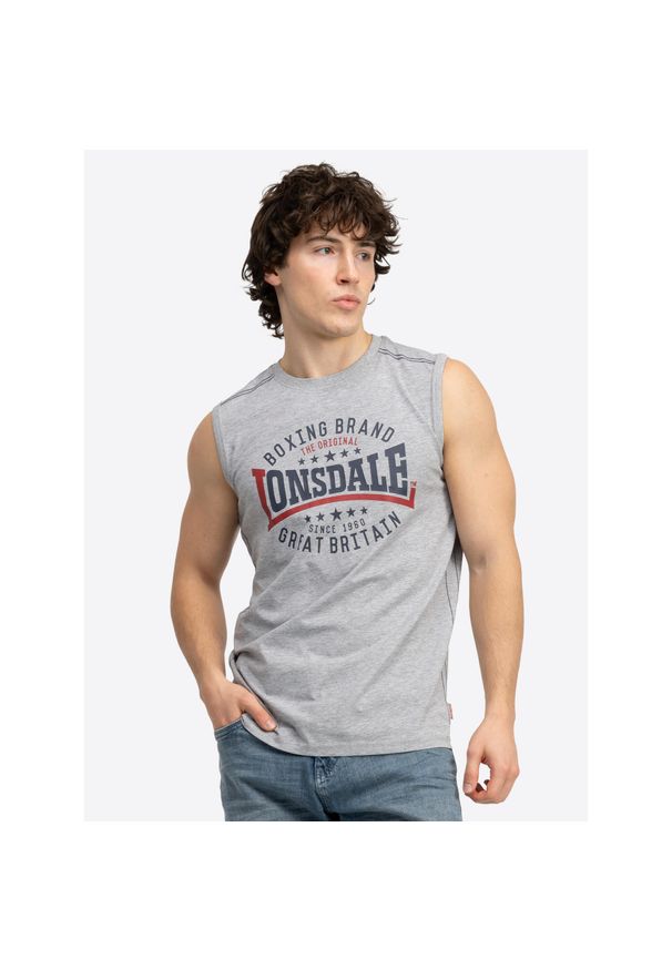 Tank top Lonsdale Regular Fit ST.Agnes. Kolor: wielokolorowy, niebieski, szary