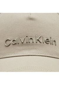 Calvin Klein Czapka z daszkiem K50K511987 Beżowy. Kolor: beżowy. Materiał: materiał #4