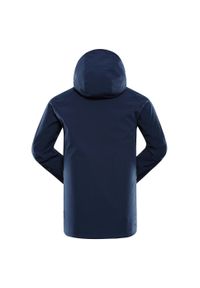 ALPINE PRO - Kurtka softshell męska Alpine Pro Hoor. Kolor: niebieski. Materiał: softshell. Sport: turystyka piesza #2