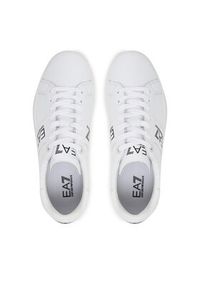EA7 Emporio Armani Sneakersy 7X000332 AF10848 MZ172 Biały. Kolor: biały. Materiał: skóra #4
