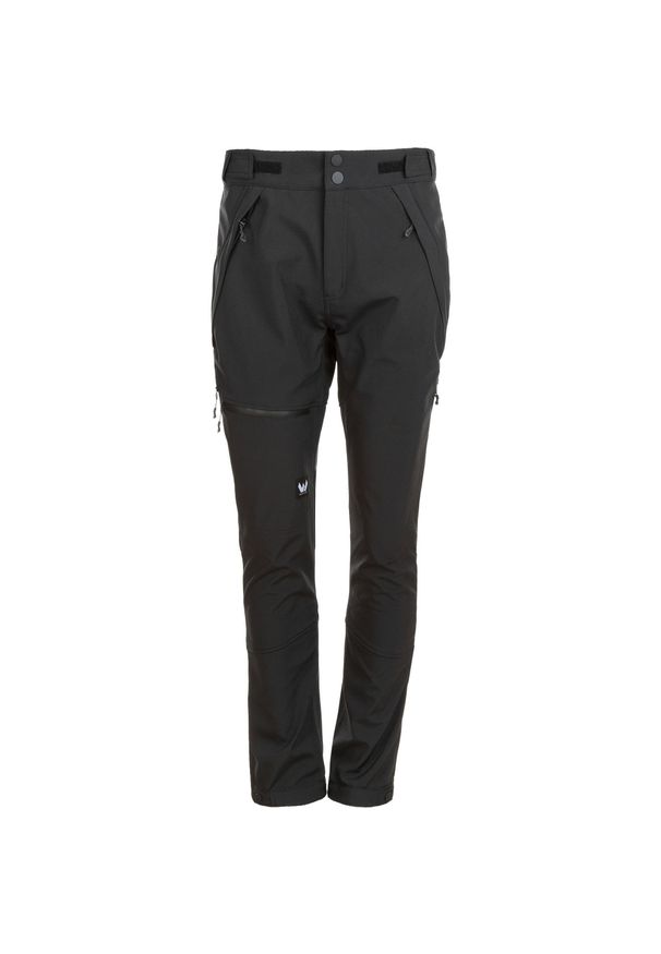 Wodoodporne spodnie Whistler Finnegan 8000. Kolor: czarny. Sezon: lato. Sport: turystyka piesza