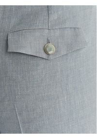 Marella Spodnie materiałowe Odino 2613131121 Błękitny Straight Fit. Kolor: niebieski. Materiał: len #5