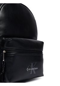 Calvin Klein Plecak Bold Logo Webbing LV04D3417G Czarny. Kolor: czarny. Materiał: skóra #4