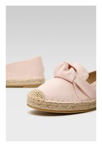 Jenny Fairy Espadryle WSS990-123 Różowy. Kolor: różowy. Materiał: materiał #12