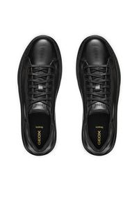 Geox Sneakersy U Deiven U455WD 00043 C9999 Czarny. Kolor: czarny. Materiał: skóra
