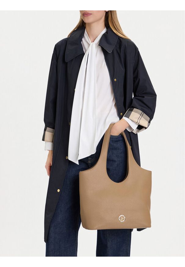 Beverly Hills Polo Club Torebka C-BHPC-L-020-08 Beżowy. Kolor: beżowy