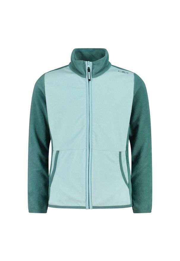 Bluza dziecięca turystyczna CMP 34G6405. Kolor: zielony. Sezon: zima. Sport: narciarstwo