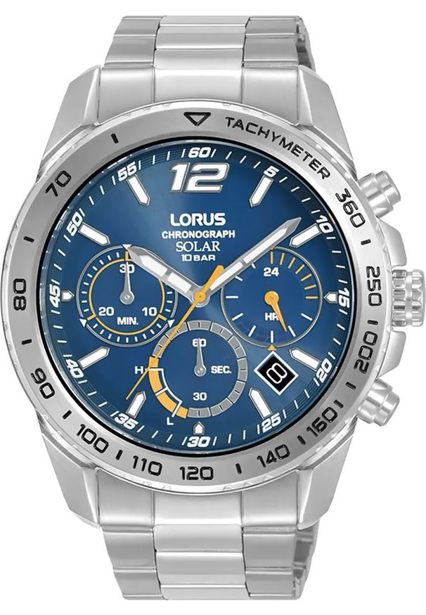 Zegarek męski Lorus RZ511AX9 srebrny. Kolor: srebrny