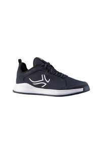 ARTENGO - Buty tenisowe męskie Artengo TS130 na każdą nawierzchnię. Kolor: czarny, szary, wielokolorowy. Materiał: syntetyk, kauczuk, tkanina, skóra. Szerokość cholewki: normalna. Sport: tenis