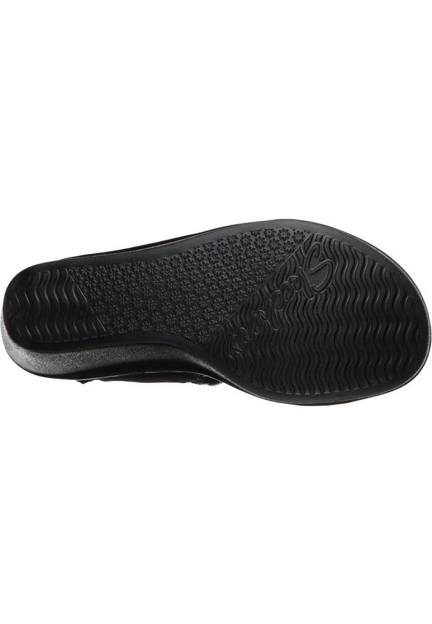 skechers - Sandały Skechers Rumble On - Chart To, Kobiety. Kolor: czarny. Materiał: materiał