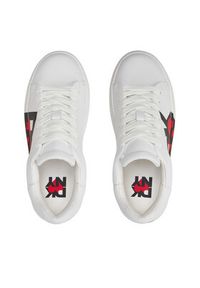 DKNY Sneakersy K2409681 Biały. Kolor: biały. Materiał: skóra #4