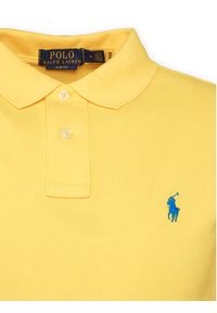 Polo Ralph Lauren Polo Core Replen 710795080 Żółty Slim Fit. Typ kołnierza: polo. Kolor: żółty. Materiał: bawełna #3