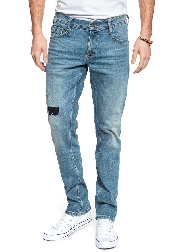 Mustang - SPODNIE MĘSKIE MUSTANG Oregon Tapered 1009142 5000 573 573