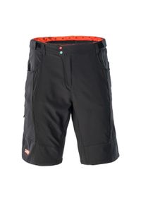 RADVIK - Spodenki Rowerowe Męskie Geit. Kolor: czarny. Długość: krótkie. Sezon: lato #1