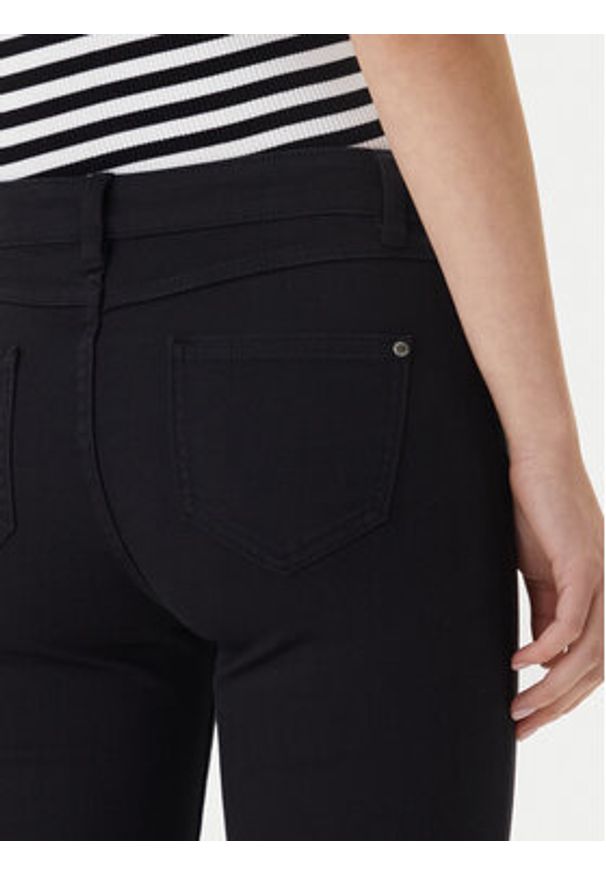 Morgan Jeansy 251-PETROI Czarny Slim Fit. Kolor: czarny