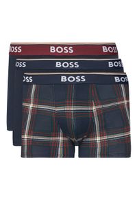 BOSS Komplet 3 par bokserek 50531701 Kolorowy. Materiał: bawełna. Wzór: kolorowy