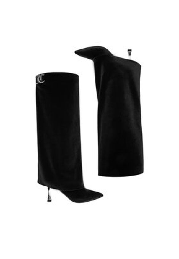 Juicy Couture Kozaki EO-R24SS94662 Czarny. Kolor: czarny. Materiał: materiał