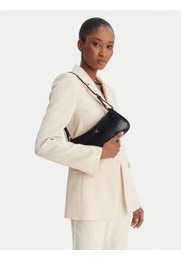 Calvin Klein Torebka Ck Small Shoulder Bag LV04F3170G Czarny. Kolor: czarny. Materiał: skórzane #1