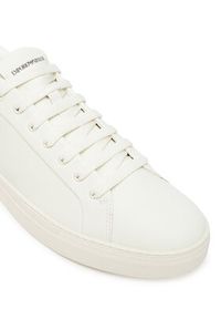 Emporio Armani Sneakersy EM003844 AF20004 U0003 Biały. Kolor: biały. Materiał: skóra #5