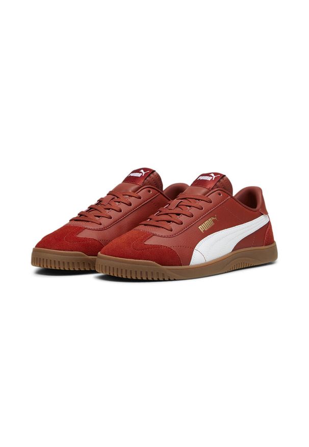 Trenerzy Puma Club 5v5 SD. Zapięcie: sznurówki. Kolor: żółty, biały, czerwony, wielokolorowy. Materiał: zamsz, materiał, skóra, syntetyk. Szerokość cholewki: normalna. Sport: turystyka piesza