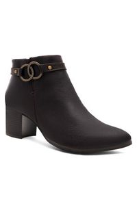 Lasocki Botki WB-CELESTE-22 Brązowy. Kolor: brązowy. Materiał: skóra #4