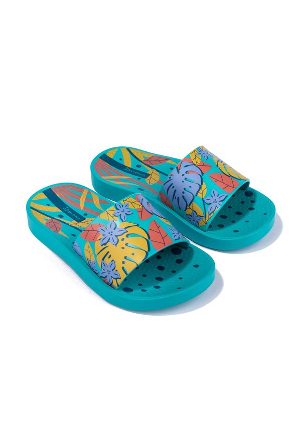 Klapki dziecięce Ipanema Urban III Slide Kids. Kolor: niebieski