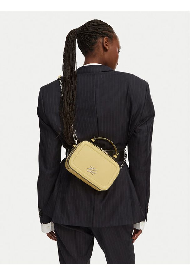 Karl Lagerfeld - KARL LAGERFELD Torebka B1W30269 Żółty. Kolor: żółty. Materiał: skórzane