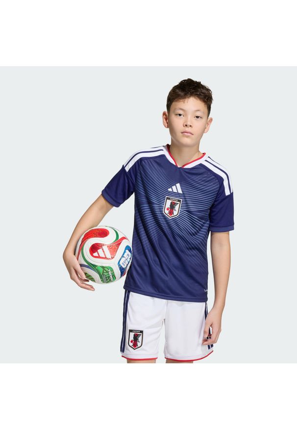 Adidas - Koszulka podstawowa Japonia 26/27. Kolor: niebieski. Technologia: ClimaCool (Adidas). Sport: piłka nożna