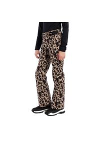 Dziewczęce spodnie narciarskie Protest Classys. Kolor: beżowy, wielokolorowy, brązowy. Sezon: zima. Sport: narciarstwo #1