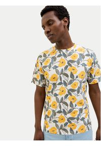 Jack & Jones T-Shirt Almeria 12276912 Beżowy Regular Fit. Kolor: beżowy. Materiał: bawełna #7