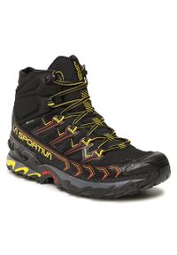 LA SPORTIVA - Trekkingi La Sportiva Ultra Raptor II Mid Gtx GORE-TEX 34B999100 Black/Yellow. Kolor: czarny. Materiał: materiał. Technologia: Gore-Tex. Sport: turystyka piesza #1