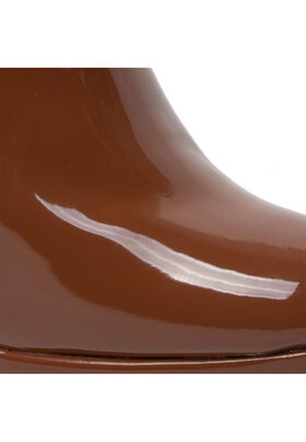 DeeZee Botki ZALXBH220154 Brązowy. Kolor: brązowy. Materiał: skóra