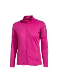 Bluza do biegania damska Joma R-City Full Zip. Kolor: różowy. Sport: bieganie
