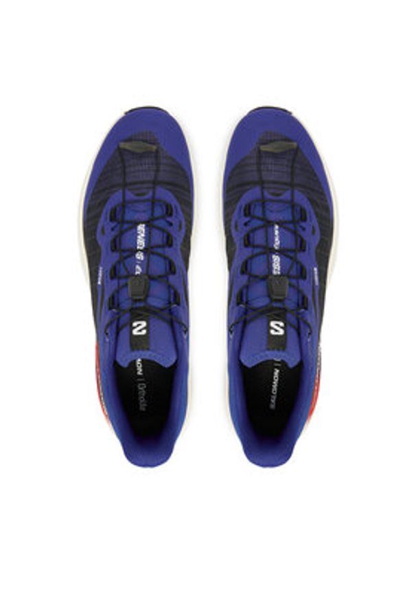 salomon - Salomon Buty do biegania Genesis Equipe L47983800 Granatowy. Kolor: niebieski. Materiał: materiał